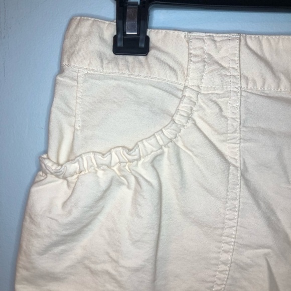 Free People Light Yellow Shorts Size 10 - Picture 4 of 12